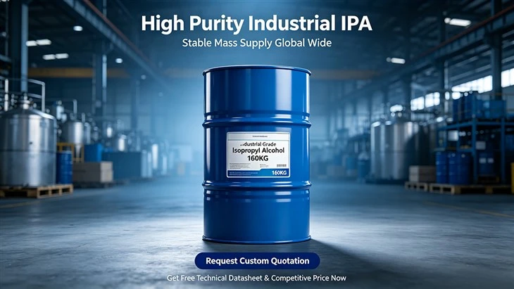 Industrial Grade Isopropyl Alcohol high quality