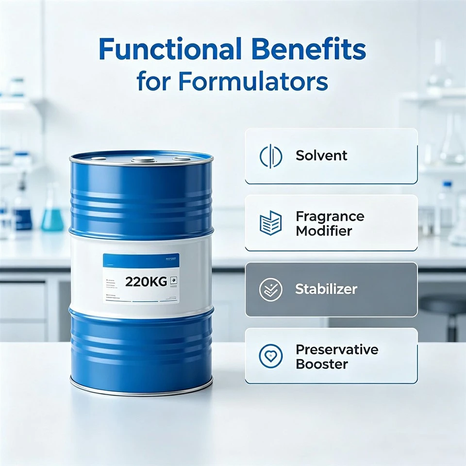 Cosmetics Grade Benzyl Alcohol factory