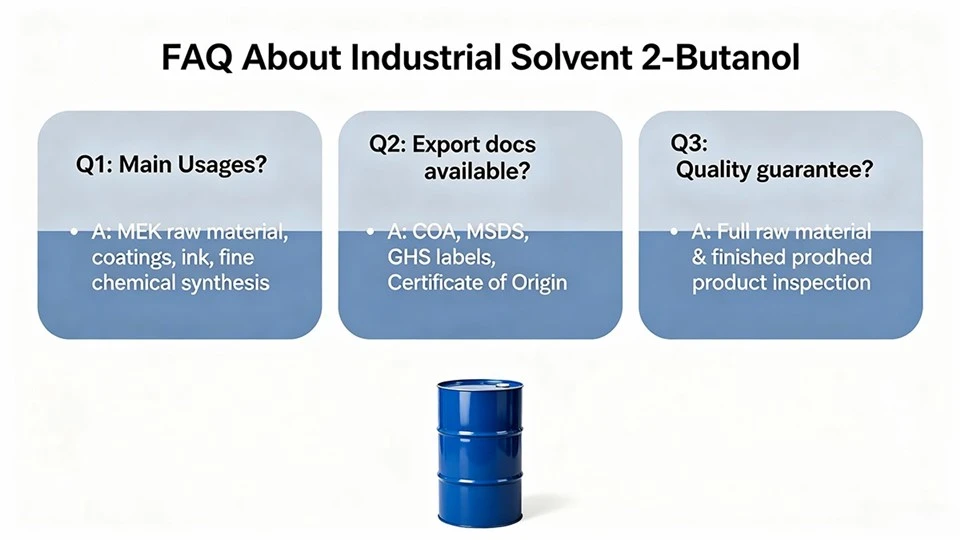 Industrial Solvent 2-Butanol price